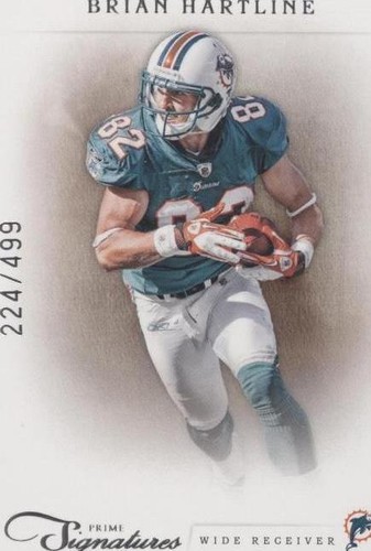 2011 Panini Prime Signatures Brian Hartline #24