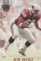 1992 Pro Set Power Joe Wolf #168