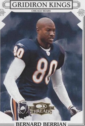 2007 Donruss Threads Bernard Berrian #PGK-2
