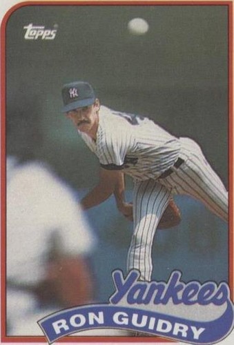 1989 Topps - Ron Guidry #255