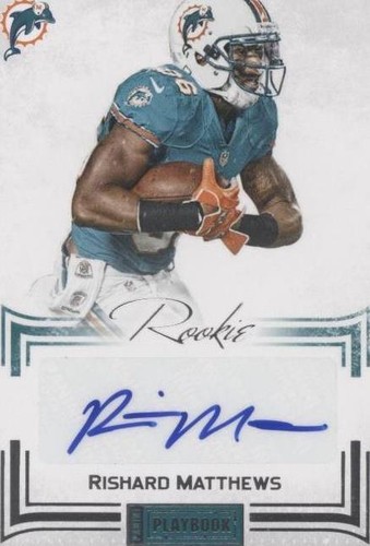 2012 Panini Playbook Rishard Matthews #157