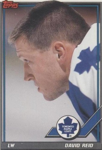 1991-92 Topps - Dave Reid #423