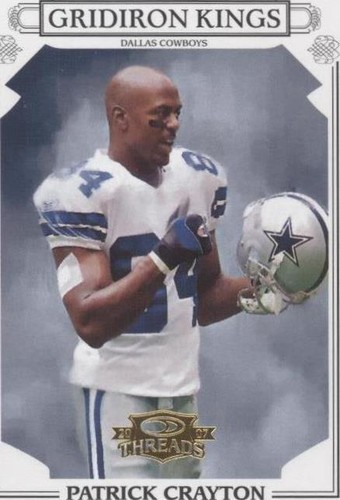 2007 Donruss Threads Patrick Crayton #PGK-33