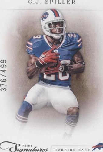 2011 Panini Prime Signatures C.J. Spiller #25