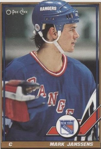 1991-92 O-Pee-Chee - Mark Janssens #186