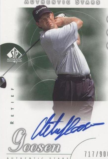 2001 SP Authentic - Retief Goosen #78