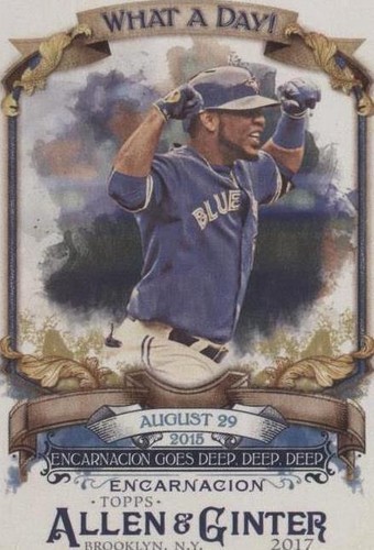 2017 Topps Allen & Ginter - Edwin Encarnacion #WAD-72