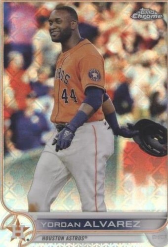 2022 Topps Chrome Logofractor Edition - Yordan Alvarez #32