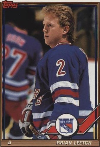 1991-92 Topps - Brian Leetch #108