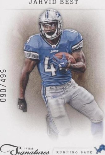2011 Panini Prime Signatures Jahvid Best #79