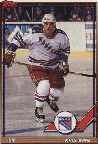 1991-92 Topps - Kris King #498