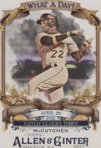 2017 Topps Allen & Ginter - Andrew McCutchen #WAD-25