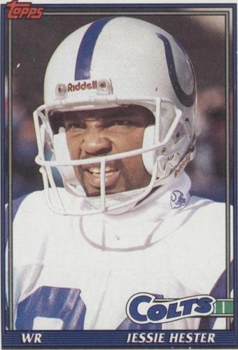 1991 Topps Jessie Hester #334