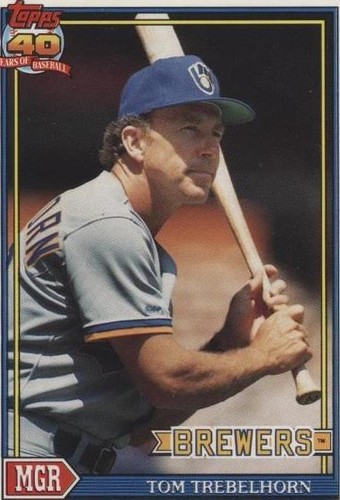 1991 O-Pee-Chee - Tom Trebelhorn #459