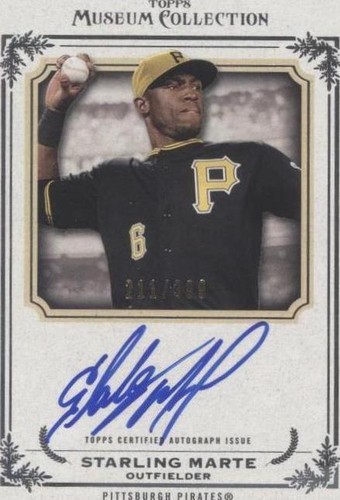 2013 Topps Museum Collection - Starling Marte #AA-SM