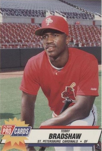 1993 Fleer ProCards Minor League - Terry Bradshaw #2639