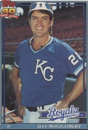 1991 Topps - Jeff Montgomery #371