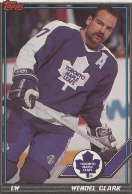 1991-92 Topps - Wendel Clark #464