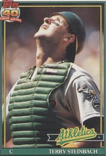 1991 Topps - Terry Steinbach #625