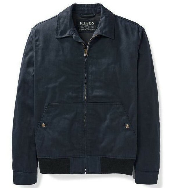 Pre-owned Filson Dry Wax Work Jacket - Choose Size - 20047980 Waxed Cotton Dark Dusk Navy