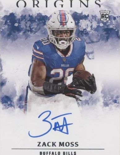 2020 Panini Origins Zack Moss #RA-ZM