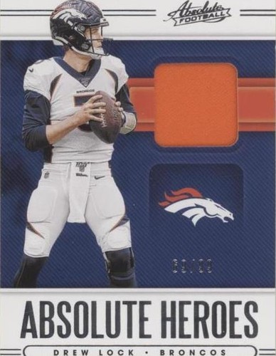 2020 Panini Absolute Drew Lock #AH-2