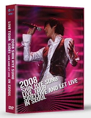 SHIN HYE SUNG (SHINHWA) - 2008 LIVE TOUR SADE1 LIVE AND LET LIVE IN SEOUL 2DVD 
