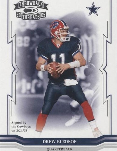 2005 Donruss Throwback Threads Drew Bledsoe #39