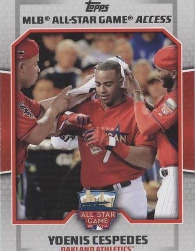 2014 Topps Update Series - Yoenis Cespedes #ASA-YC
