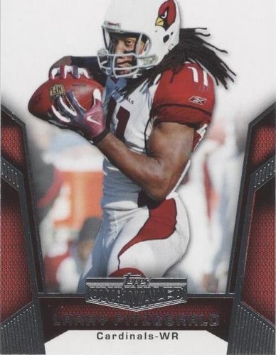 2010 Topps Unrivaled Larry Fitzgerald #100
