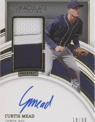 2022 Panini Immaculate Collection - Curtis Mead #PPA-CM