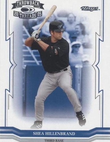 2005 Donruss Throwback Threads - Shea Hillenbrand #208