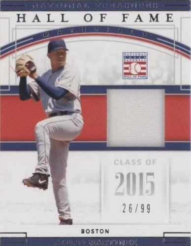2020 Panini National Treasures - Pedro Martinez #HFM-PM