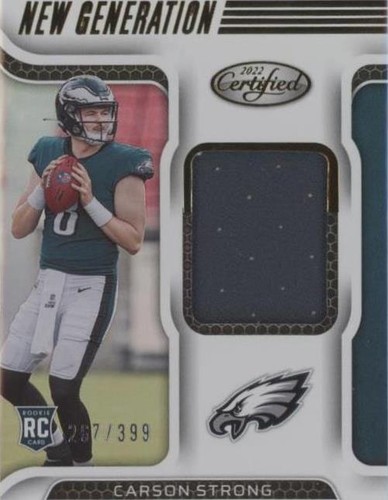 2022 Panini Certified Carson Strong #NGJ-CS