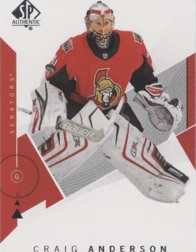 2018-19 SP Authentic - Craig Anderson #84