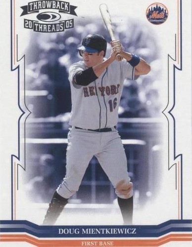 2005 Donruss Throwback Threads - Doug Mientkiewicz #97