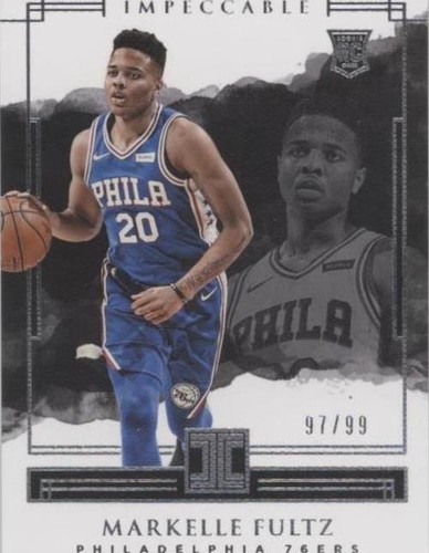 2017-18 Panini Impeccable - Markelle Fultz #73