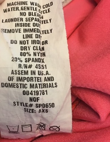 Alpha Factor Women's Gymnastics Leotard Adult Xtra Small Florida Flowers G79