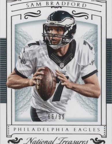 2015 Panini National Treasures Sam Bradford #16