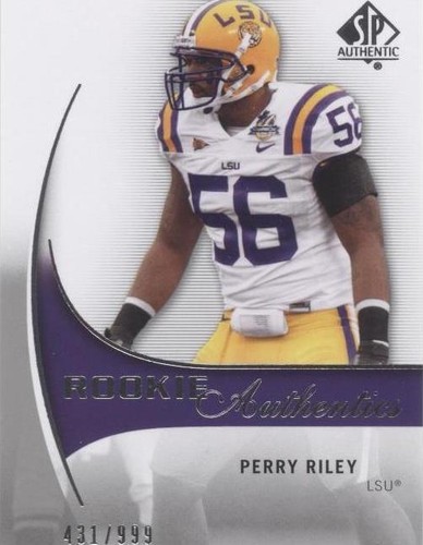 2010 SP Authentic Perry Riley #213
