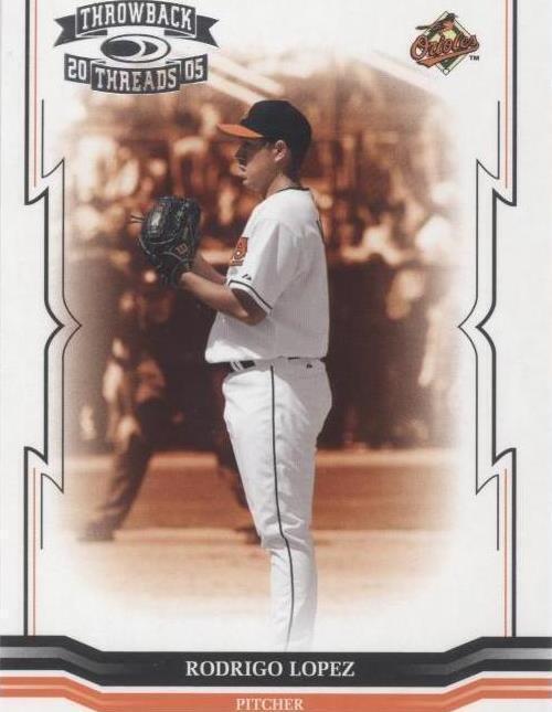 2005 Donruss Throwback Threads - Rodrigo Lopez #269