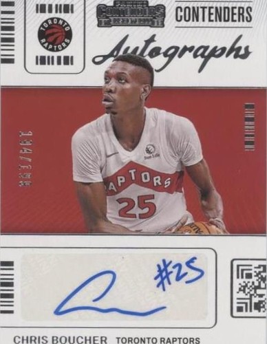 2021-22 Panini Contenders - Chris Boucher #CA-CBC