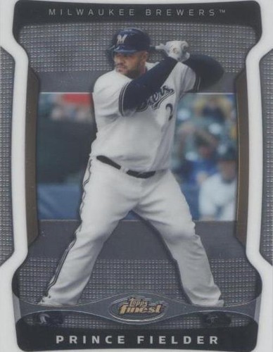 2009 Topps Finest - Prince Fielder #28