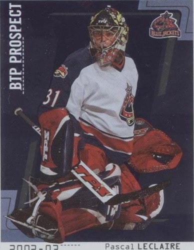 2002-03 In the Game Be A Player Between the Pipes - Pascal Leclaire #108