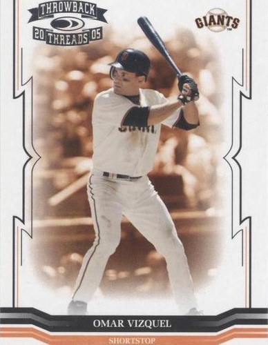 2005 Donruss Throwback Threads - Omar Vizquel #13