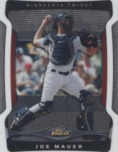 2009 Topps Finest - Joe Mauer #60