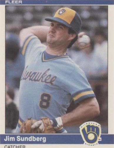 1984 Fleer Update - Jim Sundberg #U-113