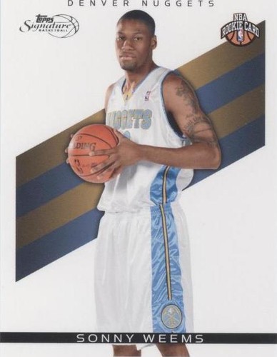 2008-09 Topps Signature - Sonny Weems #TS-SW