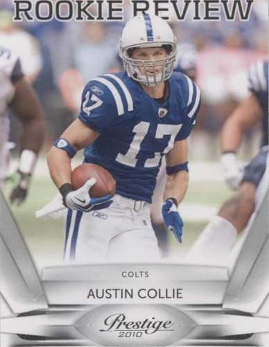 2010 Playoff Prestige Austin Collie #35