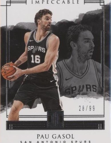 2017-18 Panini Impeccable - Pau Gasol #82